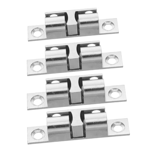 JECOMPRIS 4 Stück Teiliges Tür Federkugel Möbel Türschließer mit Doppeltem Kugelrollen Mechanismus Geräuscharm Einfache Montage für Küchen und Schranktüren JECOMPRIS 4 Stück Teiliges Tür Federkugel Möbel Türschließer mit Doppeltem Kugelrollen Mechanismus Geräuscharm Einfache Montage für Küchen und Schranktüren von JECOMPRIS
