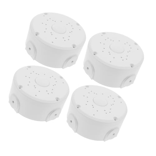 JECOMPRIS 4 Stück Wasserdichte Outdoor Kabelbox Kunststoff Ø mit Mehrfachbelüftung Große Aufputz Verteilerkasten für Sicherheitskameras und Solarpanel Kabelaufbewahrung JECOMPRIS 4 Stück Wasserdichte Outdoor Kabelbox Kunststoff Ø mit Mehrfachbelüftung Große Aufputz Verteilerkasten für Sicherheitskameras und Solarpanel Kabelaufbewahrung von JECOMPRIS