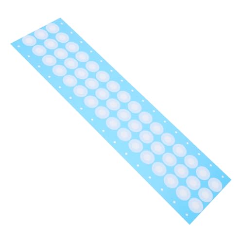 JECOMPRIS 48 Stück Selbstklebende Filterscheiben Pilze Pilzfilter Synthetisches Filterpapier Aufkleber Versiegelung Mundaufkleber Aufkleber Pilzzucht Weiß Eptfe von JECOMPRIS