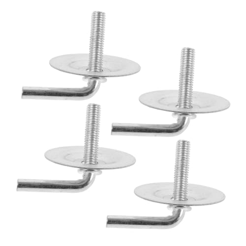 JECOMPRIS 4Stücke Teiliges Sockelschrauben für Bodenventilator Stabiler Eisenstandfuß mit Robustem Design für Verschiedene Einsatzmöglichkeiten und Einfache Installation JECOMPRIS 4Stücke Teiliges Sockelschrauben für Bodenventilator Stabiler Eisenstandfuß mit Robustem Design für Verschiedene Einsatzmöglichkeiten und Einfache Installation von JECOMPRIS