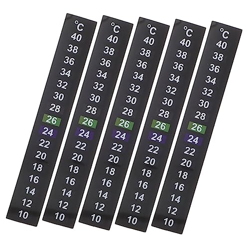 JECOMPRIS 5 Stück Aquarium Temperaturaufkleber Aquarium Thermometer Aufkleber Thermometer er Für Aquarien Aquarium Thermometer Zum en Auf JECOMPRIS 5 Stück Aquarium Temperaturaufkleber Aquarium Thermometer Aufkleber Thermometer er Für Aquarien Aquarium Thermometer Zum en Auf von JECOMPRIS
