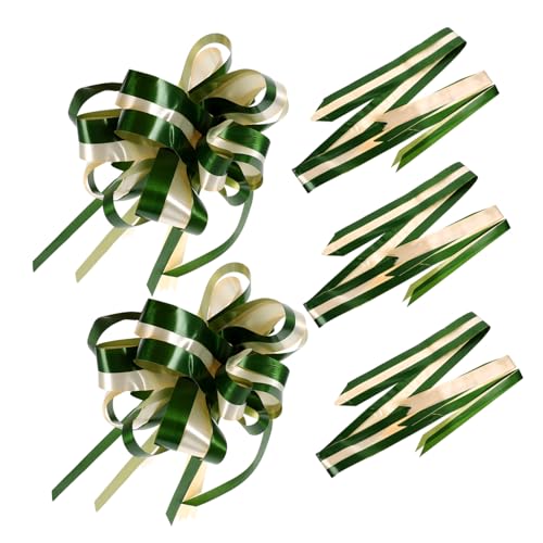 JECOMPRIS 5 Stück Große Pull Bows in Armeegrün Robuste Hochzeitsschleifen für Autodeko Glänzende Faltresistente Handziehschleifen für Party und Hochzeitsfeiern JECOMPRIS 5 Stück Große Pull Bows in Armeegrün Robuste Hochzeitsschleifen für Autodeko Glänzende Faltresistente Handziehschleifen für Party und Hochzeitsfeiern von JECOMPRIS