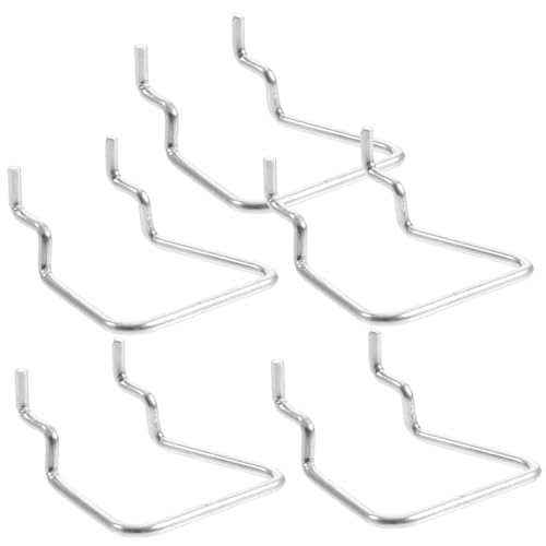 JECOMPRIS 5 Stück Teiliges Pegboard Haken aus Rostfreiem Metall Praktische Lochwand Zubehör Haken für Werkstatt und Werkzeugaufbewahrung Installieren und Langlebig zur Ordnung Am JECOMPRIS 5 Stück Teiliges Pegboard Haken aus Rostfreiem Metall Praktische Lochwand Zubehör Haken für Werkstatt und Werkzeugaufbewahrung Installieren und Langlebig zur Ordnung Am von JECOMPRIS