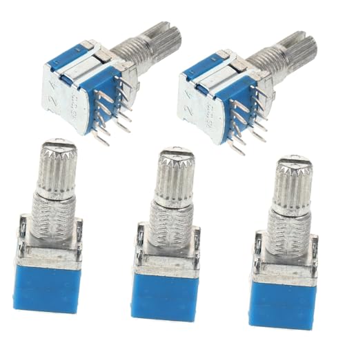 JECOMPRIS 5 Stück Transferschalter Drehcodierer Digitaler Encoder Mini -rotary -encoder Digitale Potentiometer Digitales Potentiometer Eisen Blau JECOMPRIS 5 Stück Transferschalter Drehcodierer Digitaler Encoder Mini -rotary -encoder Digitale Potentiometer Digitales Potentiometer Eisen Blau von JECOMPRIS