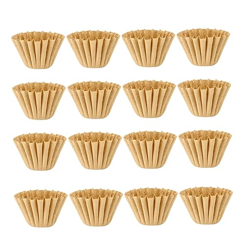 JECOMPRIS 50 Stück Kaffeefilter Kuchenform Ungebleichtes Filterpapier für Handaufguss für Kaffee für Heimische Küche JECOMPRIS 50 Stück Kaffeefilter Kuchenform Ungebleichtes Filterpapier für Handaufguss für Kaffee für Heimische Küche von JECOMPRIS