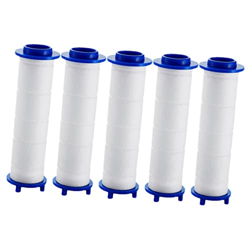 JECOMPRIS 5stücke Abnehmbare Duschfilter Hochwertige Wasserfilter Für Dusche Druckerhöhend Mit Baumwollkern Installieren Reinigen Für Besseren Duschkomfort von JECOMPRIS