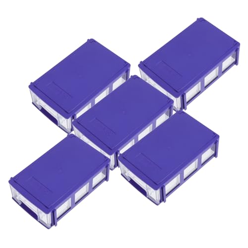 JECOMPRIS 5pcs Tool Box Organizer Tablett Toolbox Schrankschubladen -organizer Werkzeugkasten Kunststoff -tably Toolbox Organisation Speicher Für Rolling Tool Truhe von JECOMPRIS