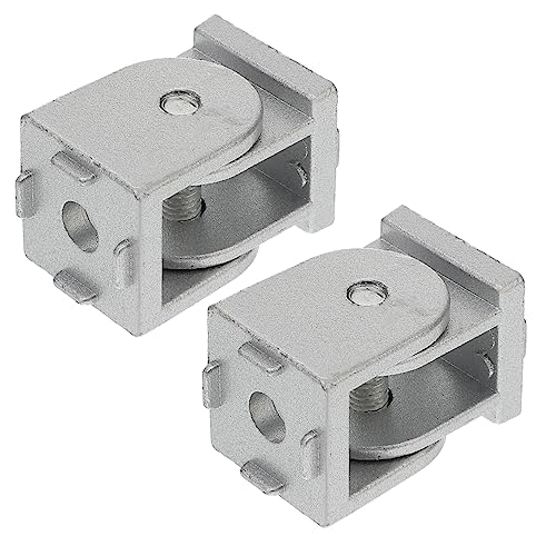 JECOMPRIS 6stücke Flexible Drehgelenke Zinklegierung Installieren Kompatibel Mit Aluminiumprofilen Langlebig Und Praktisch Für Verschiedene Anwendungen von JECOMPRIS
