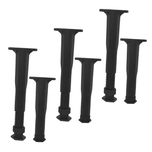JECOMPRIS 6 Stück Bettrahmen Stützbeine Bettrahmen Verstellbare Bettrahmen Möbelfüße Verstellbare Stützbeine Beinersatz Möbelstützbein Rahmenbein Bettrahmen Hardware Sofabein JECOMPRIS 6 Stück Bettrahmen Stützbeine Bettrahmen Verstellbare Bettrahmen Möbelfüße Verstellbare Stützbeine Beinersatz Möbelstützbein Rahmenbein Bettrahmen Hardware Sofabein von JECOMPRIS