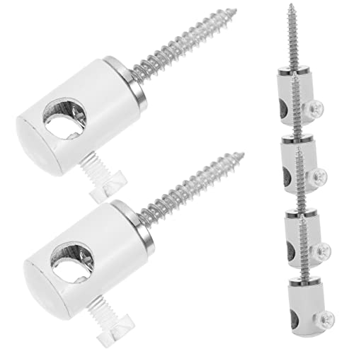 JECOMPRIS 6 Stück Hängender Swag Haken für Deckenmontage Teiliges aus Robustem Metall für Pendelleuchten und Elektrische Kabel Einfache Installation Rostbeständig und Langlebig JECOMPRIS 6 Stück Hängender Swag Haken für Deckenmontage Teiliges aus Robustem Metall für Pendelleuchten und Elektrische Kabel Einfache Installation Rostbeständig und Langlebig von JECOMPRIS