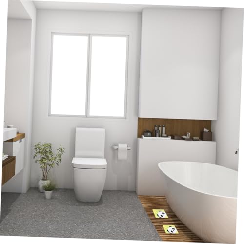 JECOMPRIS 6 Stück Teiliges rutschfeste Badewannen Aufkleber aus Peva mit Panda Motiv Selbstklebend Langlebig Sicher für Badezimmer und Dusche Rutsch Schutz für Glatte Oberflächen JECOMPRIS 6 Stück Teiliges rutschfeste Badewannen Aufkleber aus Peva mit Panda Motiv Selbstklebend Langlebig Sicher für Badezimmer und Dusche Rutsch Schutz für Glatte Oberflächen von JECOMPRIS