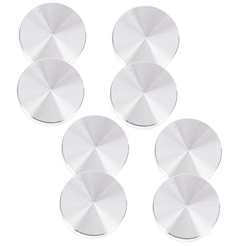 JECOMPRIS 8 Stück Aluminium Tischadapter Runde Rutsch Scheiben für Glastische Robuste Aluminium Disk für Couchtische Silberne Möbel Zubehörteile für Teetische JECOMPRIS 8 Stück Aluminium Tischadapter Runde Rutsch Scheiben für Glastische Robuste Aluminium Disk für Couchtische Silberne Möbel Zubehörteile für Teetische von JECOMPRIS
