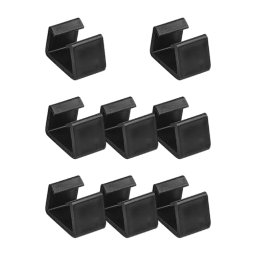 JECOMPRIS 8 Stück Rattan Möbelklemmen für Gartenmöbel Wicker Sofa Clips zur Verbindung von Terrassenmöbeln Stabilisierende Fasteners für Outdoor Sofas und Stühle Slot von JECOMPRIS