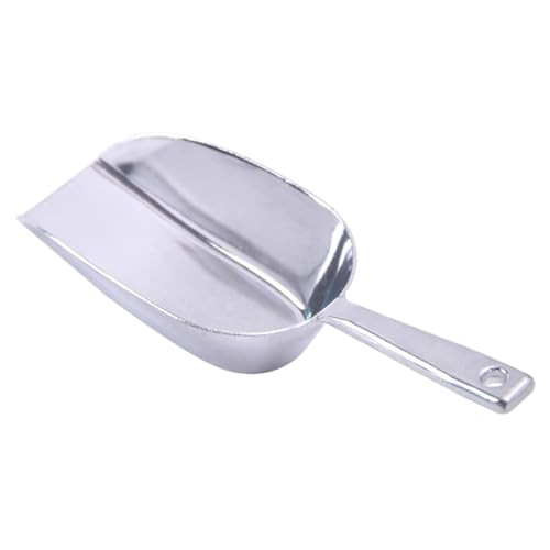 JECOMPRIS Aluminium Eiswürfelschaufel Klein Rostfrei Vielseitig für Küche Bar Buffet Ergonomischer Griff Poliert Sichere Lebensmittelportionierung JECOMPRIS Aluminium Eiswürfelschaufel Klein Rostfrei Vielseitig für Küche Bar Buffet Ergonomischer Griff Poliert Sichere Lebensmittelportionierung von JECOMPRIS