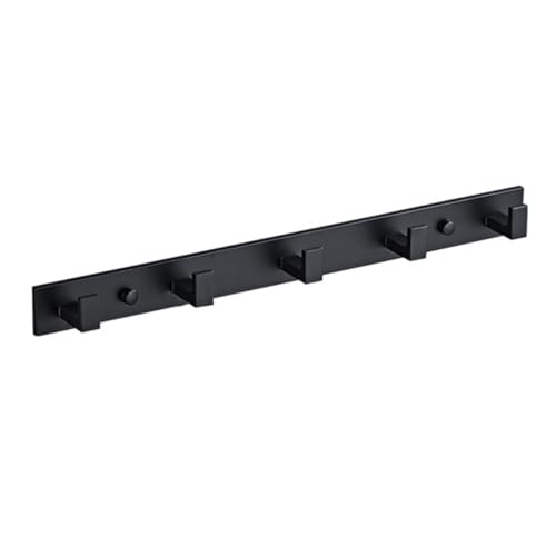 JECOMPRIS Aluminium Garderobenhaken Wandmontage Solider Wandhaken für Schlüssel Mäntel und Handtücher Rostfrei Modernes Design für Flur Badezimmer und Schlafzimmer von JECOMPRIS