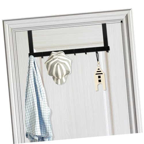 JECOMPRIS Aluminium Türhaken mit Haken Langer Arm Installieren ohne Bohren für Jacken Taschen und für Familie und Alltag JECOMPRIS Aluminium Türhaken mit Haken Langer Arm Installieren ohne Bohren für Jacken Taschen und für Familie und Alltag von JECOMPRIS