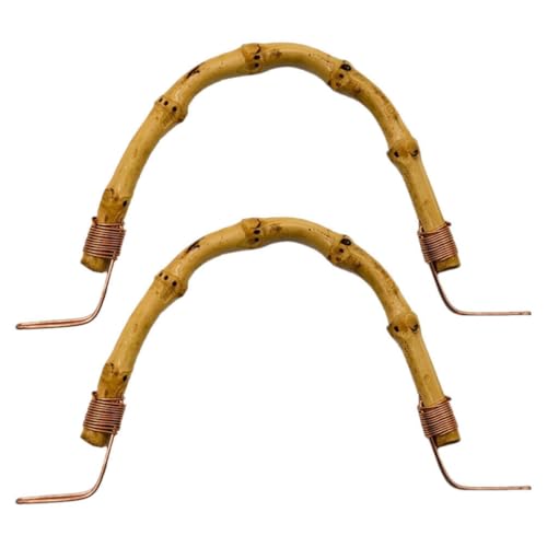 JECOMPRIS Bambus-Teekannengriff 2 Stück Holz-Teekannengriff Ersatz-Teekannengriff Für Keramik- Und Keramik-Teekannen Einzigartige Geldbörsen Griff Teekannenzubehör 18 cm von JECOMPRIS