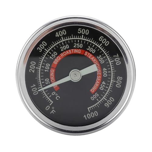 JECOMPRIS Bimetall Thermometer aus für Ofen und Grill Präzises Koch Thermometer mit Fluoreszierendem Zeiger für Haushaltsbacken und Bbq JECOMPRIS Bimetall Thermometer aus für Ofen und Grill Präzises Koch Thermometer mit Fluoreszierendem Zeiger für Haushaltsbacken und Bbq von JECOMPRIS