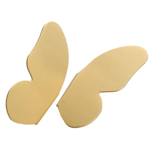 JECOMPRIS Butterfly Messing Möbelgriff Klassische Schranktür Griffe Stabile Schubladengriffe Einfache Montage Vintage Optik für Schränke und Kommoden JECOMPRIS Butterfly Messing Möbelgriff Klassische Schranktür Griffe Stabile Schubladengriffe Einfache Montage Vintage Optik für Schränke und Kommoden von JECOMPRIS