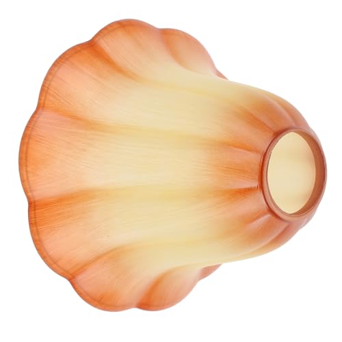 JECOMPRIS Champagnerfarbener Glaslampenschirm Glockenförmiger Lampenschirm für Tischlampen Design Dekorativer Ersatz für Wohnzimmer Schlafzimmer und Lesezimmer JECOMPRIS Champagnerfarbener Glaslampenschirm Glockenförmiger Lampenschirm für Tischlampen Design Dekorativer Ersatz für Wohnzimmer Schlafzimmer und Lesezimmer von JECOMPRIS