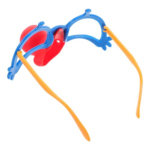 JECOMPRIS Clown Brille mit Roter Nase Lustiges Kostüm Accessoire für Erwachsene für Karneval Partys und Foto Events Einfach zu Tragen und Vielseitig Einsetzbar JECOMPRIS Clown Brille mit Roter Nase Lustiges Kostüm Accessoire für Erwachsene für Karneval Partys und Foto Events Einfach zu Tragen und Vielseitig Einsetzbar von JECOMPRIS