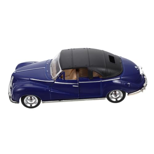 JECOMPRIS Dekoratives Retro Auto für Wohnraumgestaltung für Freunde Perfektes Accessoire für Miniaturwelten und Gartenornamente Langlebig und Formbeständig von JECOMPRIS