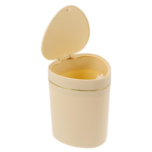 JECOMPRIS Desktop-Mülleimer Flip-Lip-Mülleimer kleiner Mülleimer Papierkorb Schreibtisch Abfalleimer Müllcontainer Müllkorb Recyclingbehälter Mini-Mülleimer Tisch Mülleimer Plastik Gelb JECOMPRIS Desktop-Mülleimer Flip-Lip-Mülleimer kleiner Mülleimer Papierkorb Schreibtisch Abfalleimer Müllcontainer Müllkorb Recyclingbehälter Mini-Mülleimer Tisch Mülleimer Plastik Gelb von JECOMPRIS