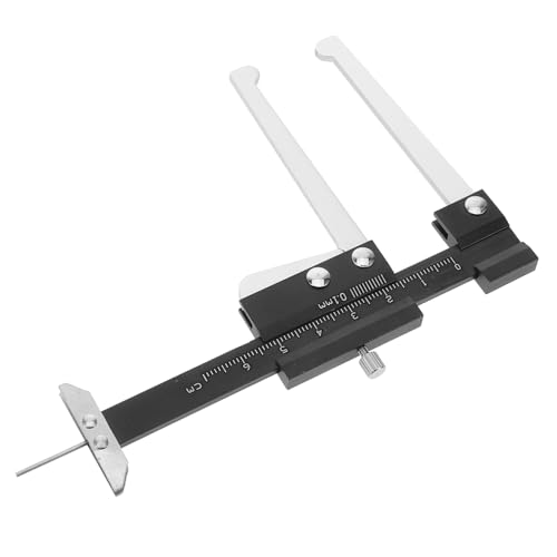 JECOMPRIS Bremsbelag Messwerkzeug Präziser Bremsbelag Dickenmesser Für Genaue Bremsbelagstärken Einfach Zu Bedienen Langlebig Überwachung Der Bremsleistung von JECOMPRIS