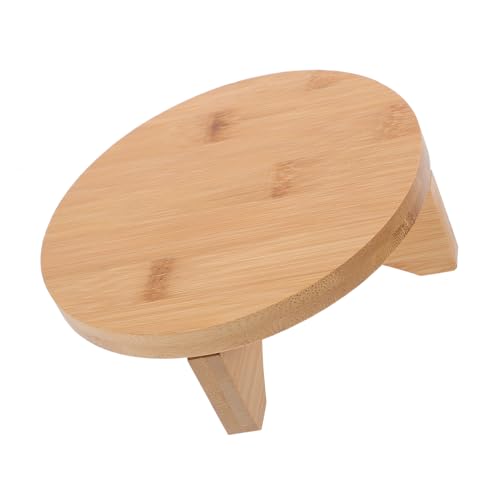 JECOMPRIS Display Base Blumenständer mit Rustikalem Design Stabile Teekannen und Pflanzenunterlage Praktischer Blumentopf Sockel für Wohnzimmer Dekoration Langlebig und Vielseitig Einsetzbar von JECOMPRIS