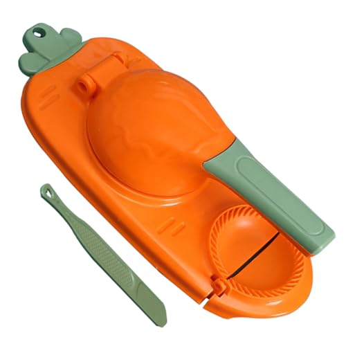 JECOMPRIS Dumpling Presser Haushalts Teigtaschenformer Orange Reusable Teigpresse Für Gyoza Empanadas Pies Einfach Zu Bedienen Und Tragbar JECOMPRIS Dumpling Presser Haushalts Teigtaschenformer Orange Reusable Teigpresse Für Gyoza Empanadas Pies Einfach Zu Bedienen Und Tragbar von JECOMPRIS