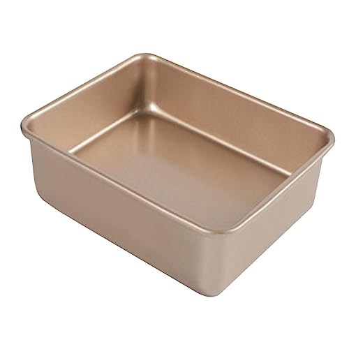 JECOMPRIS Eckige Kuchenform aus Edelstahl Antihaftbeschichtete Backform mit Großem Volumen Praktisch zum Backen von Brot Kuchen und Gebäck Leicht zu Reinigen und Formstabil JECOMPRIS Eckige Kuchenform aus Edelstahl Antihaftbeschichtete Backform mit Großem Volumen Praktisch zum Backen von Brot Kuchen und Gebäck Leicht zu Reinigen und Formstabil von JECOMPRIS