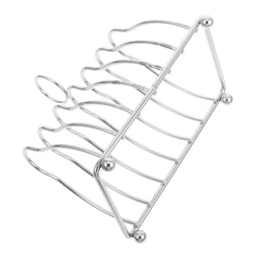 JECOMPRIS Edelstahl Brotständer Mehrlagig Platzsparend Modernes Design Einfach zu Reinigen für Küche Restaurant und Zuhause Brotscheiben Halter Organizer von JECOMPRIS