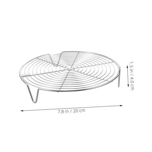 JECOMPRIS Edelstahl Dampfgarer Gestell mit Drei Beinen Stabiler Leicht zu Reinigender Steamer Einsatz für Schnellkochtöpfe Vielseitig Einsetzbar zum Dämpfen Backen Kochen für Garten Camping JECOMPRIS Edelstahl Dampfgarer Gestell mit Drei Beinen Stabiler Leicht zu Reinigender Steamer Einsatz für Schnellkochtöpfe Vielseitig Einsetzbar zum Dämpfen Backen Kochen für Garten Camping von JECOMPRIS