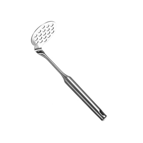 JECOMPRIS Edelstahl Kartoffelstampfer Robust Gemüsezerkleinerer Vielseitiger Kartoffelpüree masher für Obst und Gemüse Pürieren Camping Küche Alltag JECOMPRIS Edelstahl Kartoffelstampfer Robust Gemüsezerkleinerer Vielseitiger Kartoffelpüree masher für Obst und Gemüse Pürieren Camping Küche Alltag von JECOMPRIS