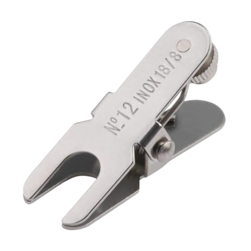 JECOMPRIS Edelstahl Spherical Pinch Clamp mit Schraubverschluss Labor Klemme für Glasgeräte Rostfrei Präzise Gefertigt Stabil und Langlebig Geeignet für Labor Kosmetik und Hochschule JECOMPRIS Edelstahl Spherical Pinch Clamp mit Schraubverschluss Labor Klemme für Glasgeräte Rostfrei Präzise Gefertigt Stabil und Langlebig Geeignet für Labor Kosmetik und Hochschule von JECOMPRIS