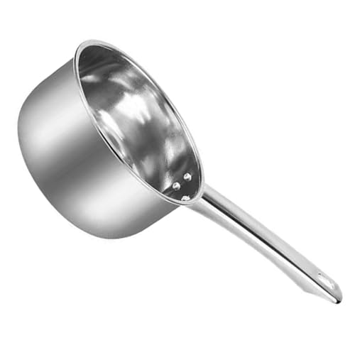 JECOMPRIS Edelstahl Suppenkelle Tiefer Wasserschöpfer Langer Griff Rutschfest Küchenutensil Für Restaurant Hotel Kantine Multifunktional Praktisch von JECOMPRIS