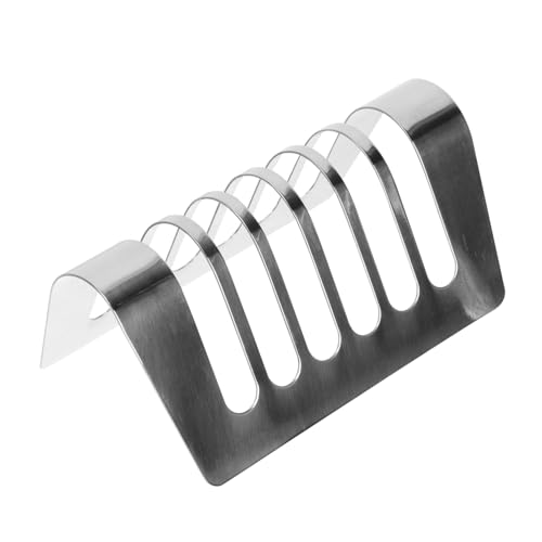 JECOMPRIS Edelstahl Toastständer Brotscheibenhalter Küchenregal Serviergestell für Getoastete Scheiben Robust Praktisches Küchensortiment für Zuhause und Bäckerei JECOMPRIS Edelstahl Toastständer Brotscheibenhalter Küchenregal Serviergestell für Getoastete Scheiben Robust Praktisches Küchensortiment für Zuhause und Bäckerei von JECOMPRIS