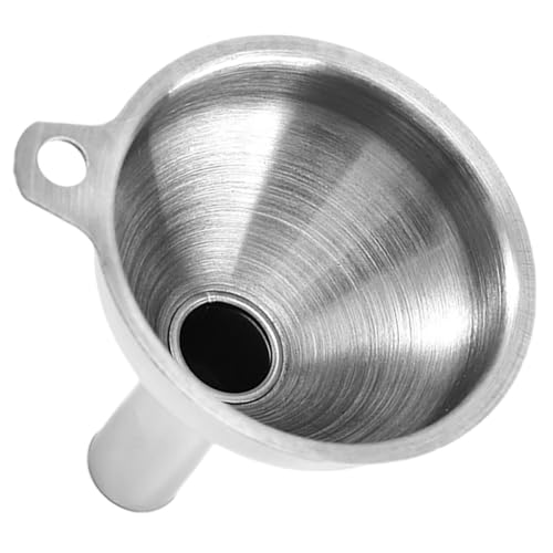 JECOMPRIS Edelstahl Trichter Klein Robust Rostfrei mit Glatter Oberfläche und Aufhängefunktion Langlebiger Küchenhelfer zum Einfüllen von Flüssigkeiten als Geschenk für Haushalt und JECOMPRIS Edelstahl Trichter Klein Robust Rostfrei mit Glatter Oberfläche und Aufhängefunktion Langlebiger Küchenhelfer zum Einfüllen von Flüssigkeiten als Geschenk für Haushalt und von JECOMPRIS