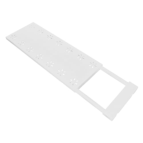 JECOMPRIS Einstellbares und Erweiterbares Spannregal für Schränke Praktischer Schrankorganizer für Kleiderschränke Schränke und Regale aus Platzsparend und Langlebig von JECOMPRIS