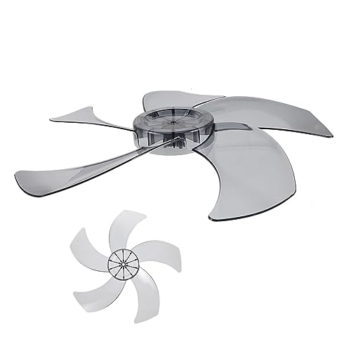 JECOMPRIS Ersatz Lüfterblatt aus Kunststoff für Standventilatoren Blättriges Design Leise im Betrieb Einfache Installation und für Haushaltsventilatoren von JECOMPRIS