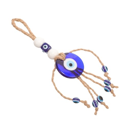 JECOMPRIS Evil Eye Charm Wandbehang Aus Blauem Türkischer Amulett Schutzanhänger Für Auto Fenster Und Wohnraum Langlebig Und Einzigartig Dekorativ von JECOMPRIS
