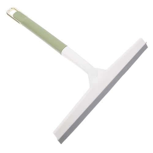JECOMPRIS Glaswischer duschwischer Reiniger Abzieher Glasreiniger mit Gummilippe Squeegee für Glasoberflächen fensterputzer Rakel Wischer für die Fensterreinigung Kunststoff Light Green JECOMPRIS Glaswischer duschwischer Reiniger Abzieher Glasreiniger mit Gummilippe Squeegee für Glasoberflächen fensterputzer Rakel Wischer für die Fensterreinigung Kunststoff Light Green von JECOMPRIS