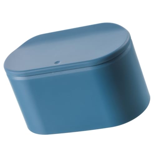 JECOMPRIS Großer Desktop Abfalleimer Kunststoff mit Press Deckel Blaue Quadratisch Geruchsdicht für Wohnzimmer und Büro JECOMPRIS Großer Desktop Abfalleimer Kunststoff mit Press Deckel Blaue Quadratisch Geruchsdicht für Wohnzimmer und Büro von JECOMPRIS