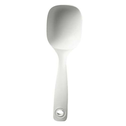JECOMPRIS Großer Suppenkelle aus Robustem Edelstahl Lange Griffdesign für Bequemes Servieren von Suppe Porridge und Reis Multifunktionale Schöpfkelle für Zuhause Kantine und JECOMPRIS Großer Suppenkelle aus Robustem Edelstahl Lange Griffdesign für Bequemes Servieren von Suppe Porridge und Reis Multifunktionale Schöpfkelle für Zuhause Kantine und von JECOMPRIS