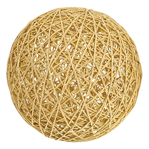 JECOMPRIS Hängelampe Lampenschirm aus Rattan im Rustikalen Stil Weiden Lampe für Pendelleuchte Tischlampe und Wandlampe Einfache Installation Braun Gewebt Gemütliche JECOMPRIS Hängelampe Lampenschirm aus Rattan im Rustikalen Stil Weiden Lampe für Pendelleuchte Tischlampe und Wandlampe Einfache Installation Braun Gewebt Gemütliche von JECOMPRIS