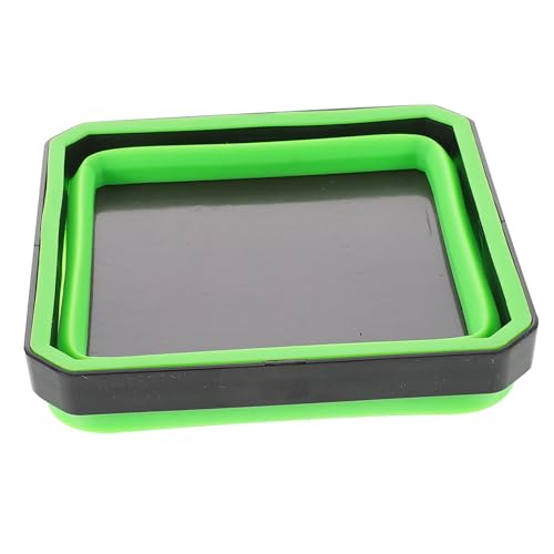 JECOMPRIS Hardware Werkzeugkasten Magnetisches Teiletablett Magnetisches Teile Aufbewahrungstablett Magnetische Teileschale Magnetisches Teile Organizer Tablett Magnetisches Tablett von JECOMPRIS
