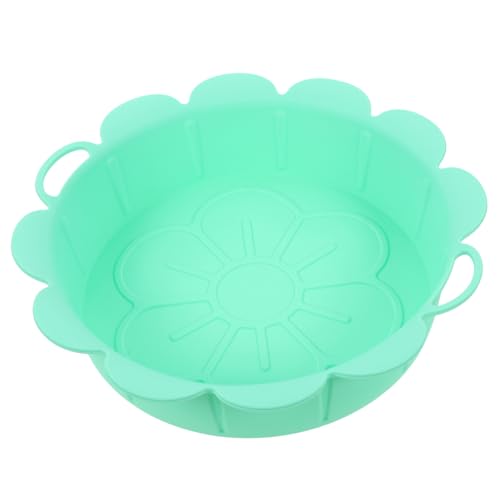 JECOMPRIS Hoch temperatur beständige Backform Heißluftfritteuse für Backofen groß Universal- Friteuse kochplatte praktische Heißluftfritteuse Luftbraten -Silikonmatte Kieselgel Grün JECOMPRIS Hoch temperatur beständige Backform Heißluftfritteuse für Backofen groß Universal- Friteuse kochplatte praktische Heißluftfritteuse Luftbraten -Silikonmatte Kieselgel Grün von JECOMPRIS