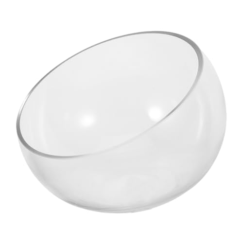 JECOMPRIS Hydrokultur Vase Aus Glas Halbrund Für Pflanzen Transparenter Anzuchtvase Terrarienbehälter Für Sukkulenten Blumentopf Für Schreibtisch Und Wohnzimmer JECOMPRIS Hydrokultur Vase Aus Glas Halbrund Für Pflanzen Transparenter Anzuchtvase Terrarienbehälter Für Sukkulenten Blumentopf Für Schreibtisch Und Wohnzimmer von JECOMPRIS