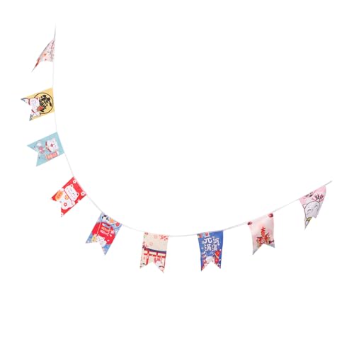 JECOMPRIS Japanische Stil Bunting Banner für Restaurantdekoration Lebendige Farben für Feiern und Besondere Anlässe JECOMPRIS Japanische Stil Bunting Banner für Restaurantdekoration Lebendige Farben für Feiern und Besondere Anlässe von JECOMPRIS
