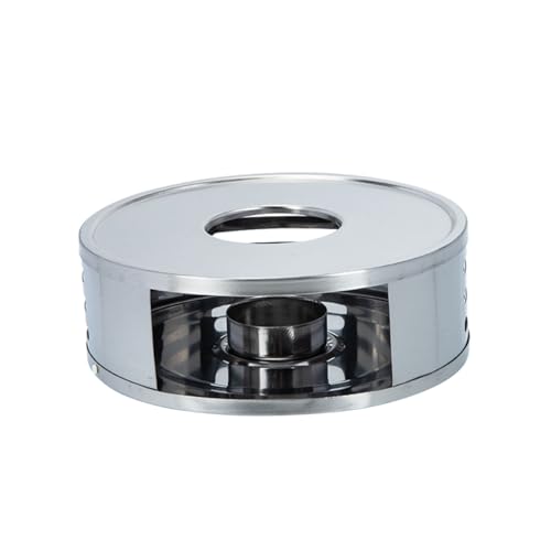 JECOMPRIS Japanischer Teekessel Stövchen aus Edelstahl Hohlgearbeitetes Heiz stövchen mit Kerzenhalter Praktisches Teewärmegerät für Wohnzimmer Büro Langlebig und Leicht zu Reinigen JECOMPRIS Japanischer Teekessel Stövchen aus Edelstahl Hohlgearbeitetes Heiz stövchen mit Kerzenhalter Praktisches Teewärmegerät für Wohnzimmer Büro Langlebig und Leicht zu Reinigen von JECOMPRIS